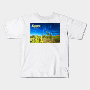 Saguaro National Park Kids T-Shirt